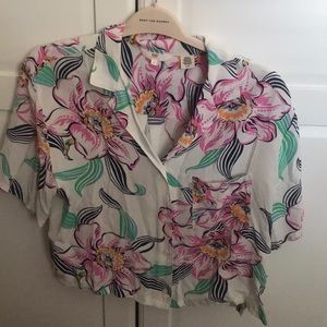 Cute floral blouse
